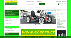 Desktop Screenshot of ezebra.cz