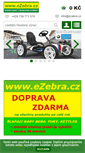 Mobile Screenshot of ezebra.cz